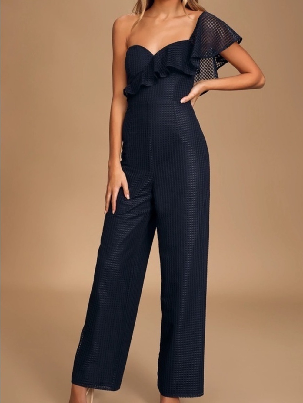 Lulus navy blue jumpsuit